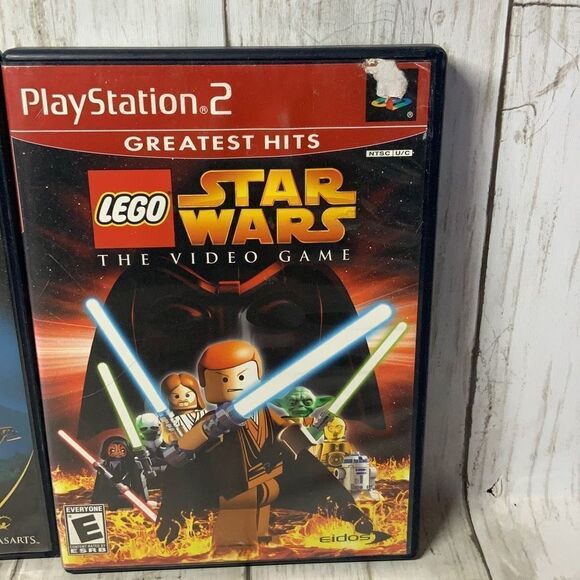 PlayStation 2 PS2 Lego Star Wars 2 and Star Wars the Greatest Hits Video Games - Picture 2 of 8